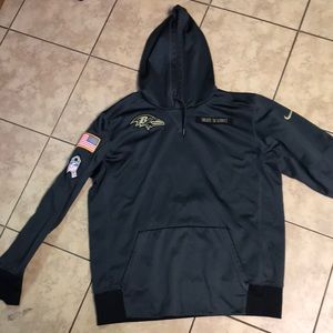 Nike Baltimore Ravens Salute To Service Hoodie